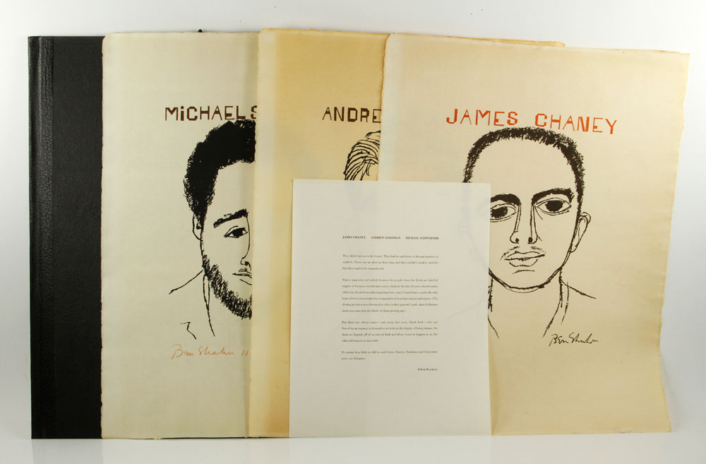 Appraisal: - Ben Shahn Lithograph Series Ben Shahn American - series