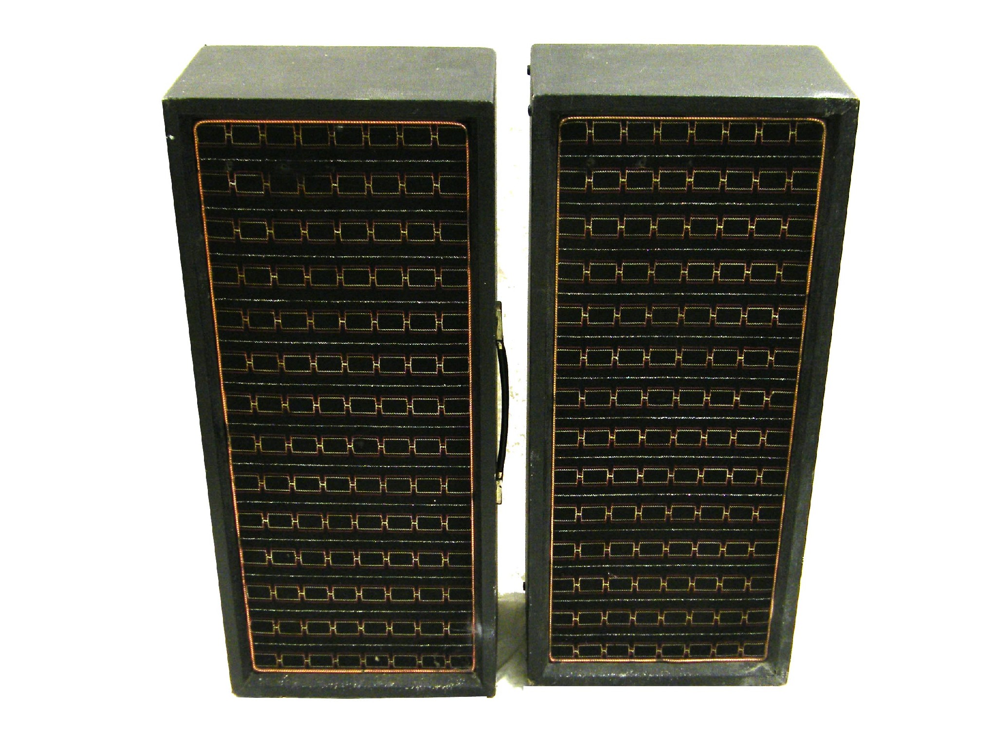 Appraisal: Pair of Watkins WEM tower speakers ser no CW each