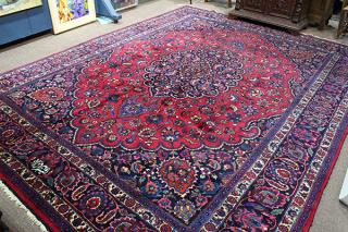 Appraisal: Persian Meshed Carpet ' '' x ' '' Persian Meshed