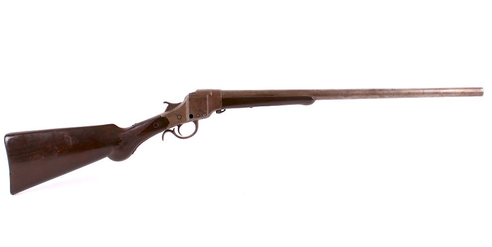 Appraisal: Hopkins Allen GA Falling Block Shotgun You are bidding on