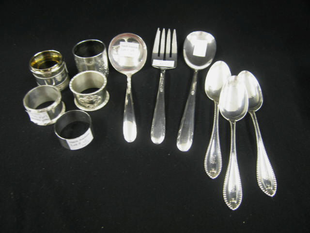 Appraisal: Pcs Estate Silver sterling servers in Heiress by Oneida monogramed