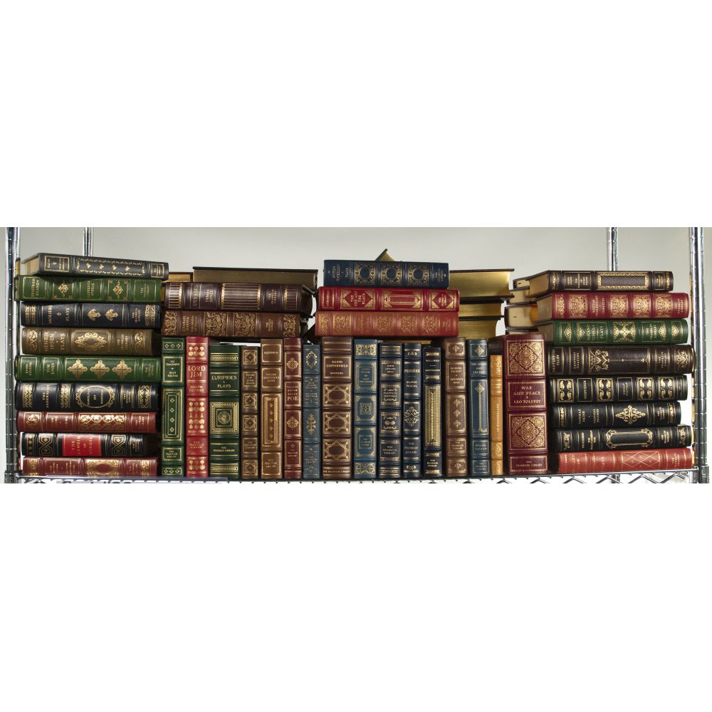 Appraisal: FRANKLIN LIBRARY LITERATURE BOOK ASSORTMENT volumes from the Greatest Books