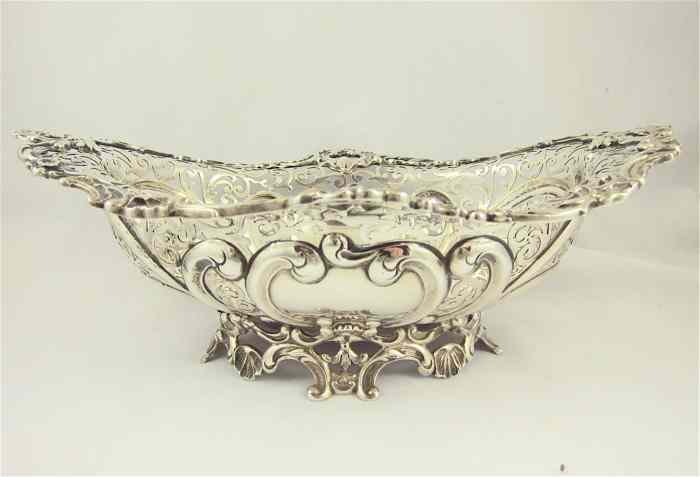 Appraisal: GORHAM STERLING SILVER PEDESTAL BOWL c last quarter of th