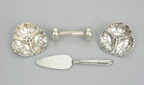 Appraisal: A Lot Of Four Sterling Silver Items A lot of