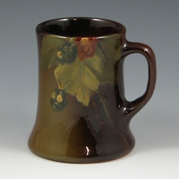 Appraisal: Roseville Rozane mug with berry decoration Marked Rozane RPCo Excellent