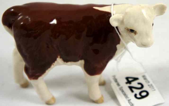 Appraisal: Beswick Hereford Calf Model c