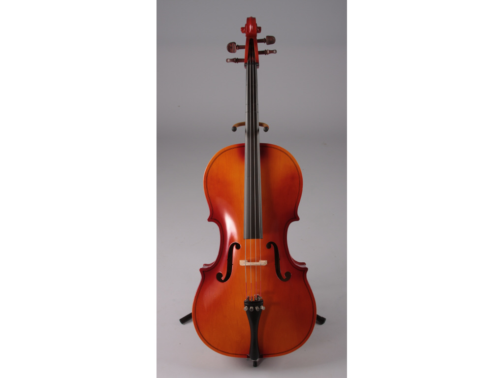 Appraisal: Engelhardt Model Cello made in USA serial with bow and