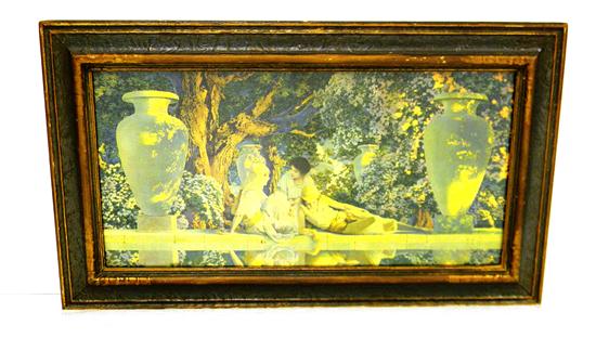 Appraisal: Maxfield Frederick Parrish American - ''Garden of Allah '' print