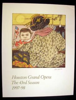 Appraisal: Maurice Sendak HOUSTON GRAND OPERA MADAME BUTTERFLY Artist Details This