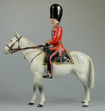 Appraisal: Beswick H R H Duke of Edinburgh on grey horse