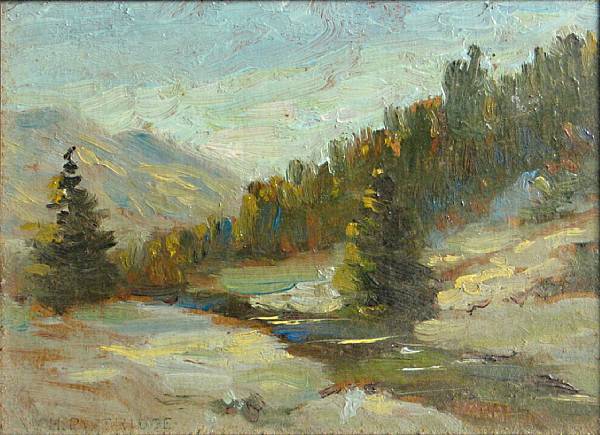 Appraisal: William H Partridge American - Mountain stream signed 'W H