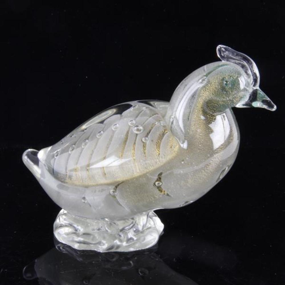 Appraisal: VAMSA MURANO ART GLASS BIRD FIGURE Vamsa Murano art glass