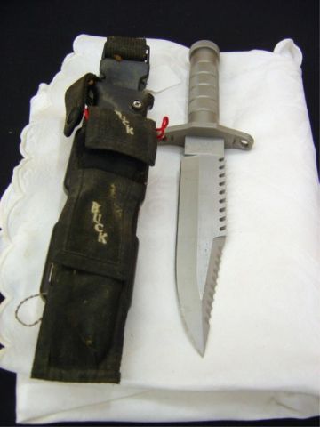 Appraisal: BUCK KNIFE W SHEATH