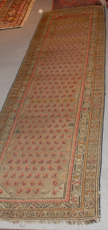 Appraisal: An Antique Persian Kurdish Runner ' x '