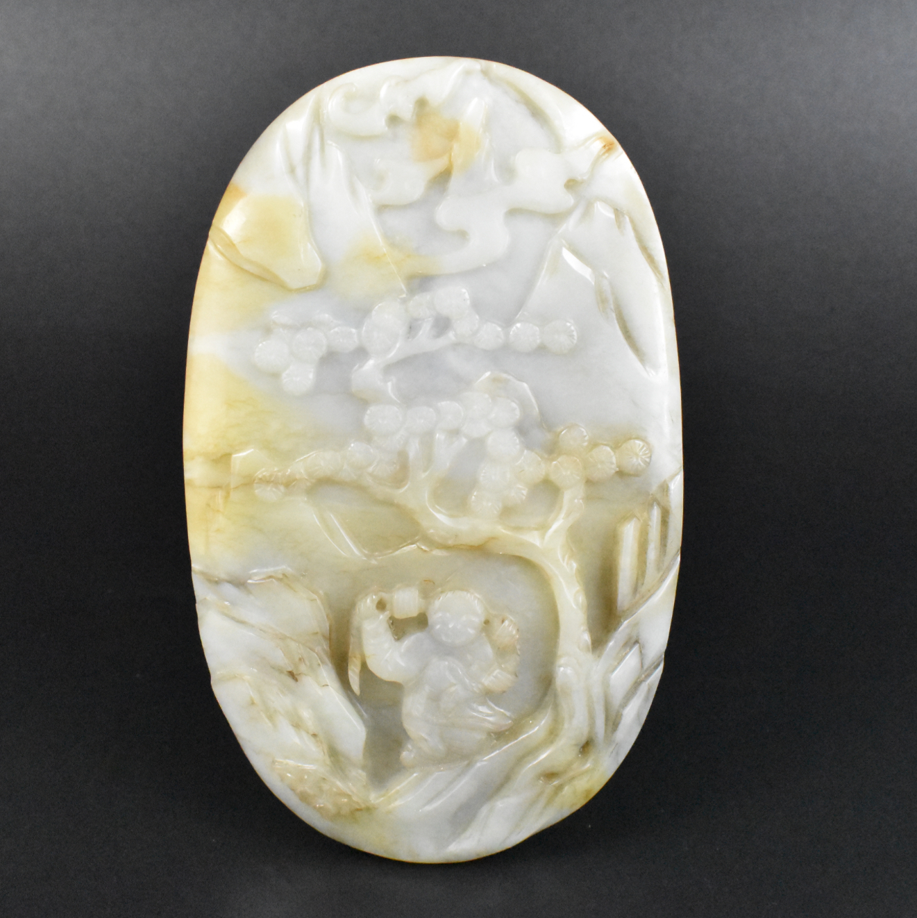 Appraisal: A Chinese jade carved pendant dating from the th century