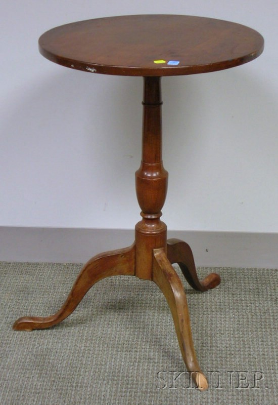 Appraisal: Federal Cherry and Birch Candlestand