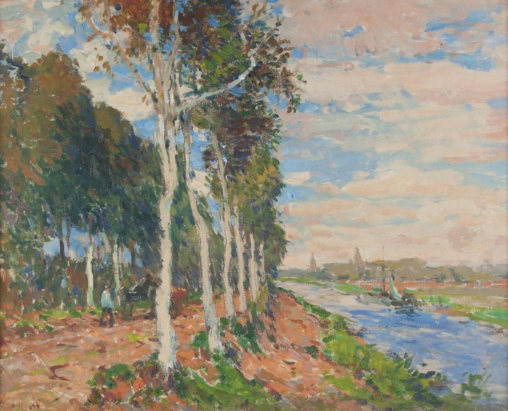 Appraisal: HARRY AIKEN VINCENT Massachusetts New York Illinois - oil on