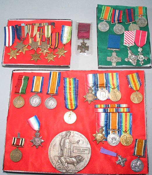 Appraisal: A lot of British campaign medals World War and later