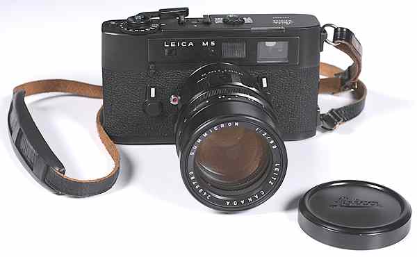 Appraisal: Leica M with Summicron F mm Lens Leica M black