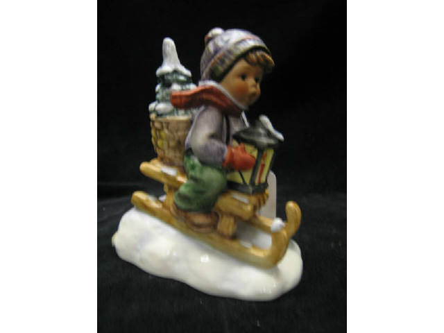 Appraisal: Hummel Figurine Ride into Christmas Goebel mark