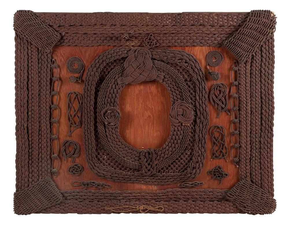 Appraisal: SAILOR-MADE KNOT BOARD FIRST HALF OF THE TH CENTURY HEIGHT