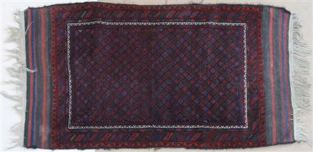 Appraisal: An Ersari long rug the wine field with an all-over