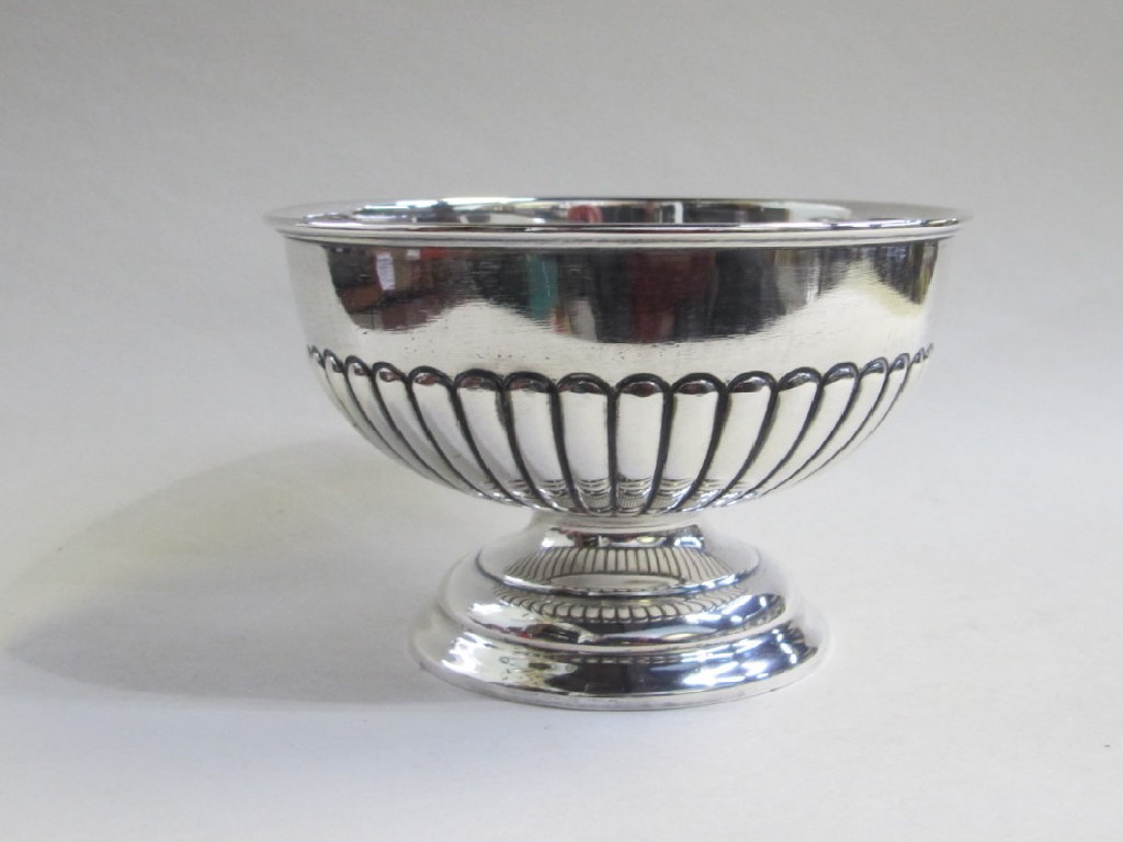 Appraisal: Silver rosebowl Chester