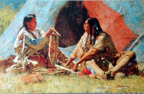 Appraisal: Howard Terpning American - Limited Edition print on fine art