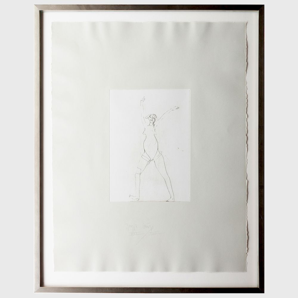 Appraisal: Joseph Beuys - Untitled from Circulation Time Suite Etching in