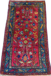 Appraisal: LILIHAN PERSIAN RUG SEMI ANTIQUE LILIHAN PERSIAN RUG SEMI ANTIQUE