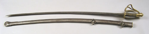 Appraisal: German cavalry saber mid th c marked S K blade