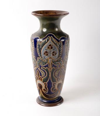 Appraisal: A Royal Doulton Art Nouveau baluster vase by Frank Butler