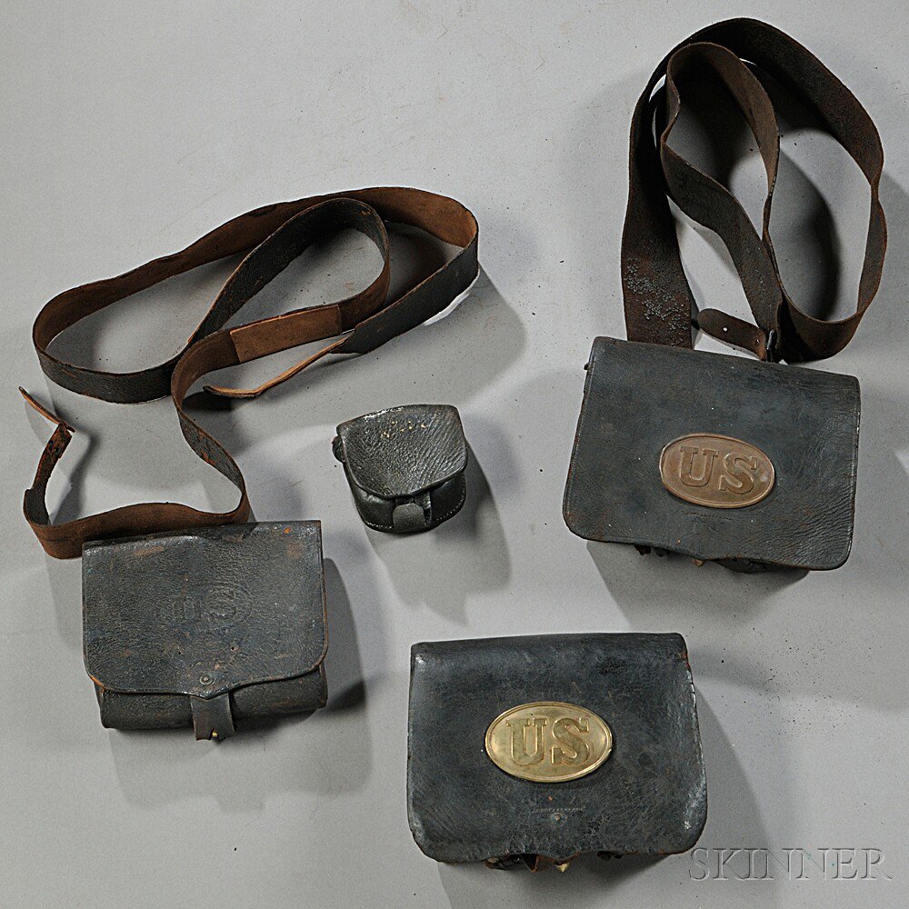 Appraisal: Group of Civil War-era Accoutrements c mid to late th