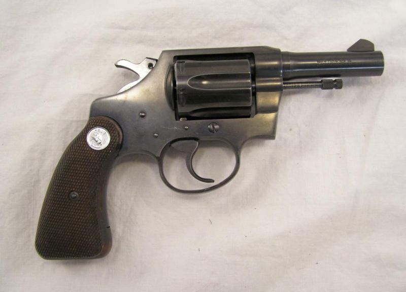 Appraisal: Colt Detective Special barrel Perfect original grips original blue Appears