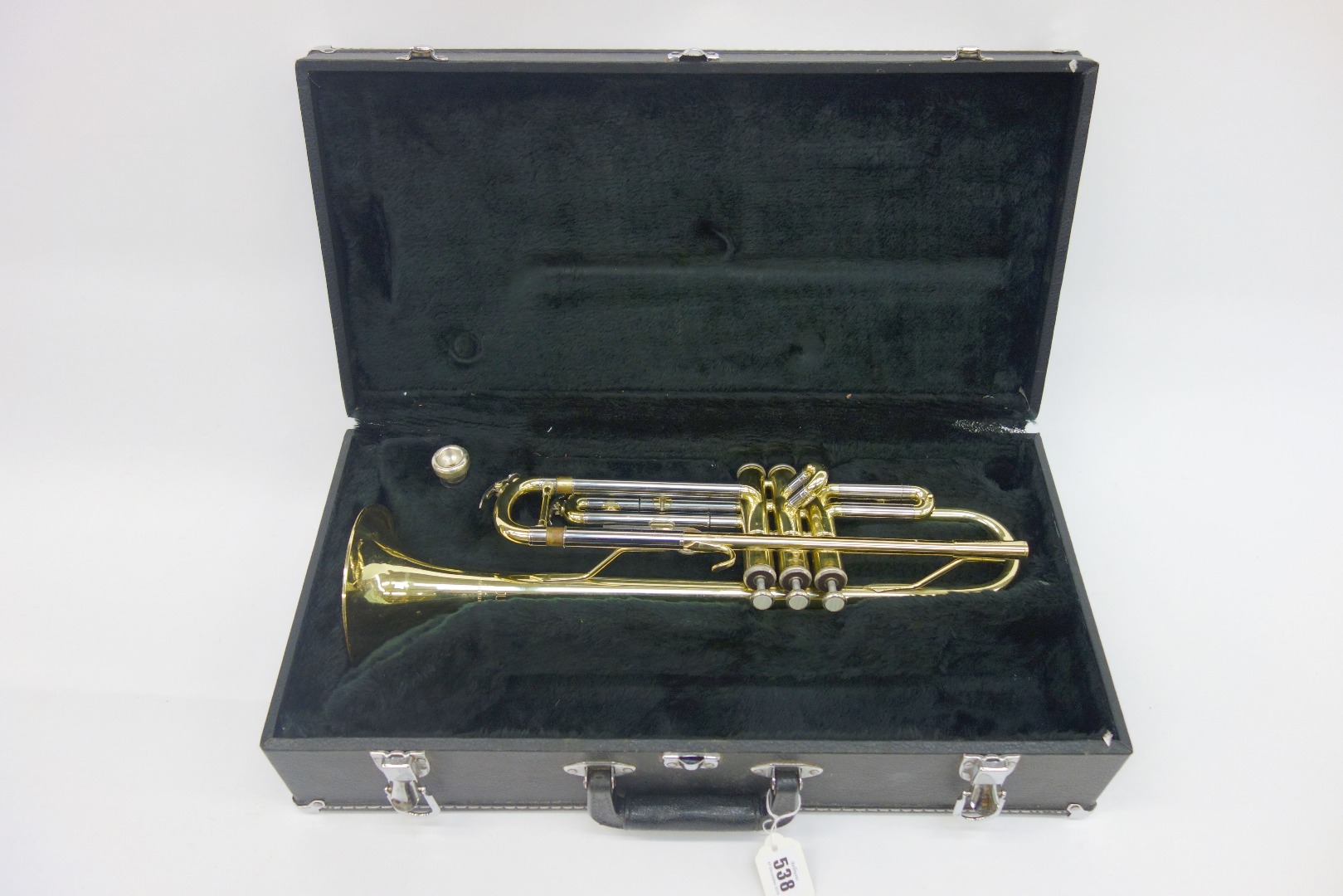 Appraisal: A modern trumpet by Jupiter Wind Instruments in fitted carrying