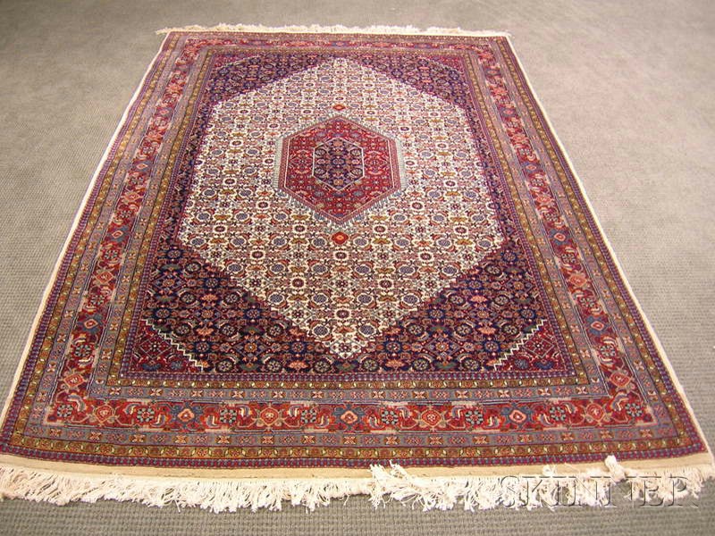 Appraisal: Indo-Bidjar Small Carpet th century ft x ft