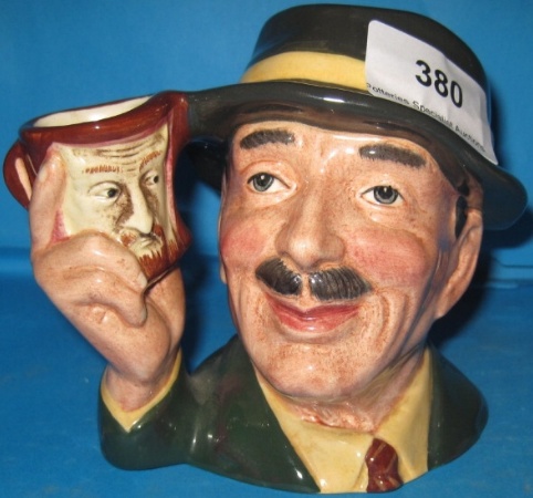 Appraisal: Royal Doulton small Character Jug The Collector D limnited edition