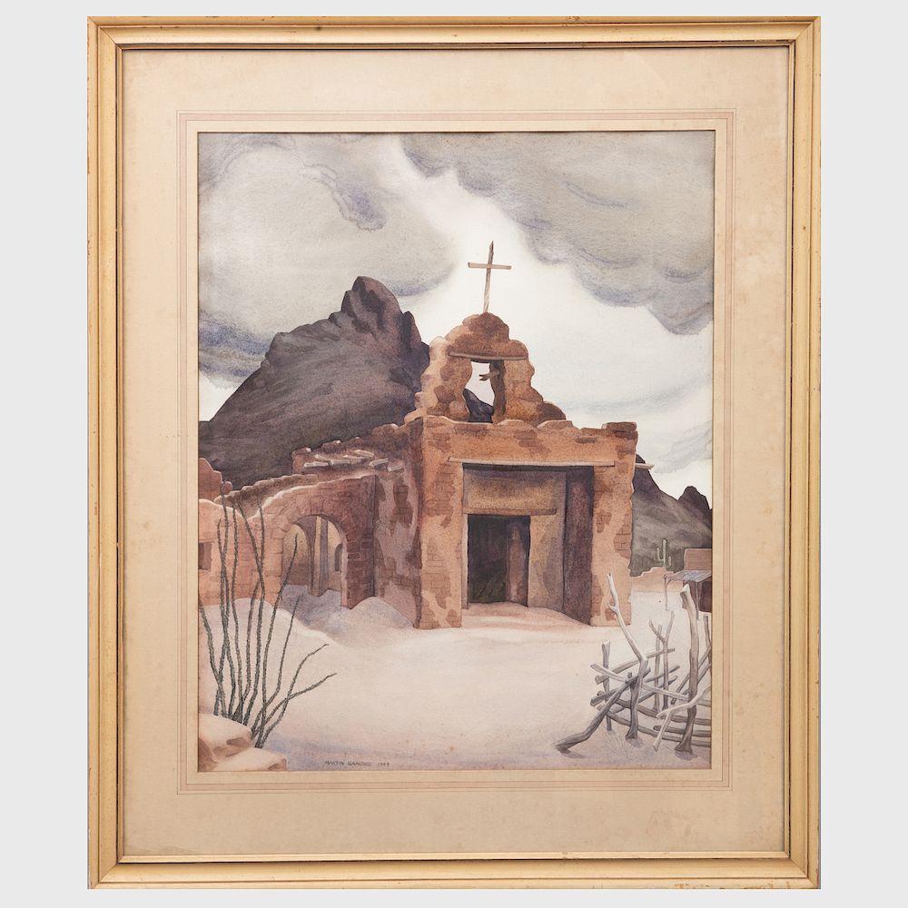 Appraisal: Martin Gambee - Abandoned Hope Watercolor on paper signed 'Martin