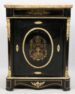 Appraisal: LOUIS PHILIPPE BOULLE CABINET TH C LOUIS PHILIPPE BOULLE CABINET