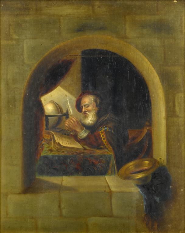 Appraisal: FOLLOWER OF GERRIT DOU - TH CENTURY A SCHOLAR x