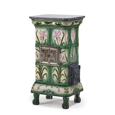 Appraisal: FRENCH TILED STOVE Condition Report