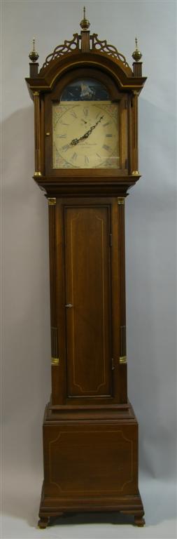 Appraisal: AARON WILLARD STYLE GRANDFATHER CLOCK Sold by The Henry Ford