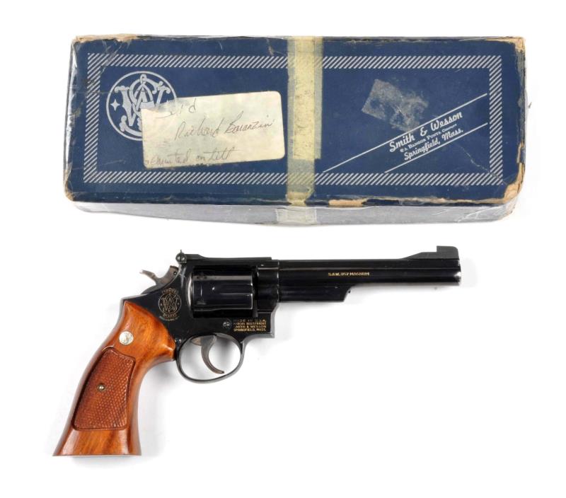 Appraisal: Boxed S W Model - Double-Action Revolver Serial K The