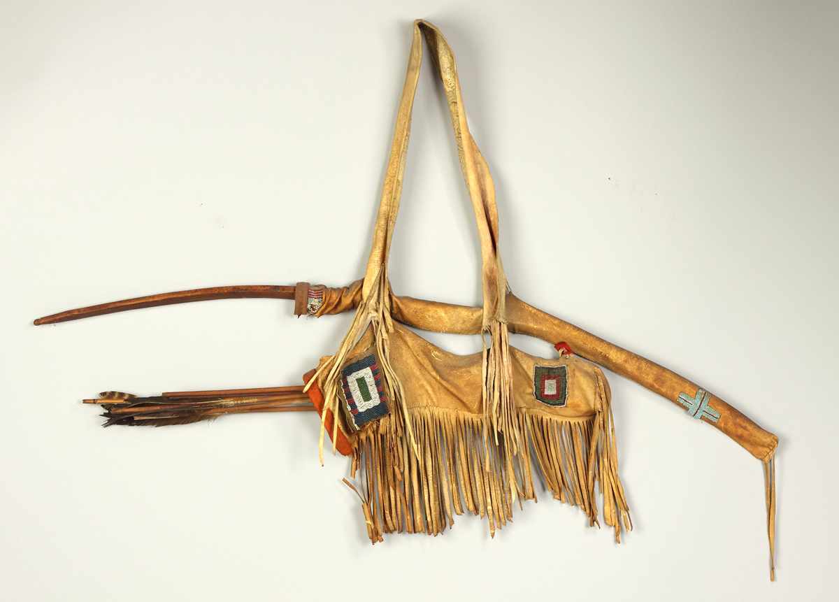 Appraisal: Bow Quiver w Arrows Click Here To ViewThe Collins Collection