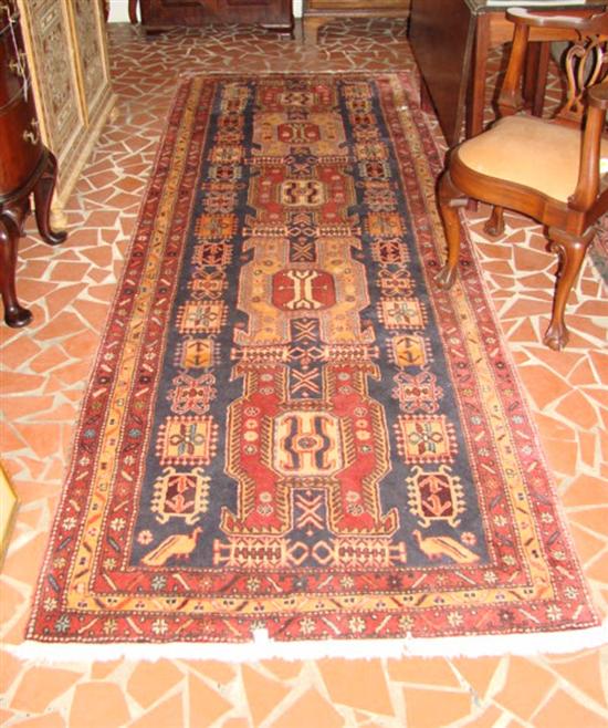 Appraisal: Old Persian Azerbaijan runner circa Good condition ' x '