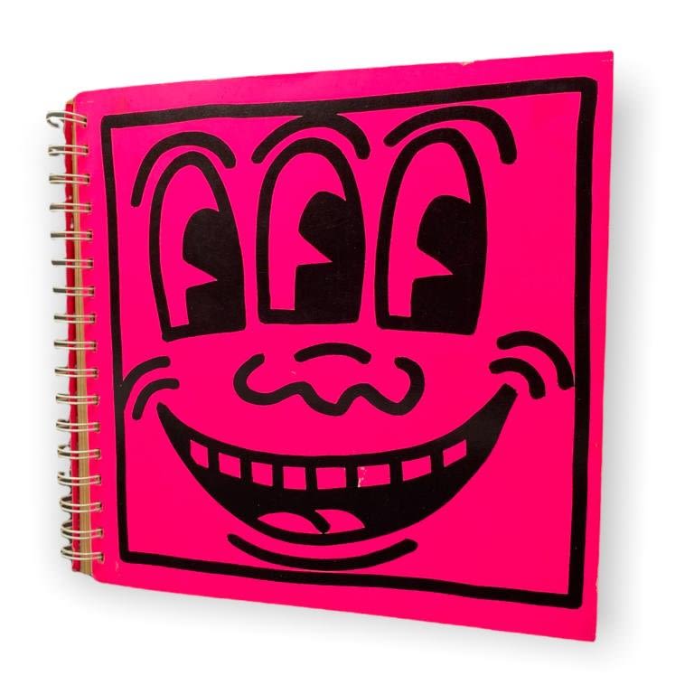 Appraisal: Keith Haring Tony Shfrazi Gallery Book SignedSigned on the bottom