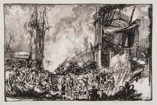 Appraisal: Sir Frank Brangwyn - The Ruins of War the set