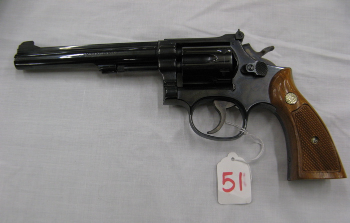 Appraisal: SMITH WESSON MODEL DOUBLE ACTION REVOLVER Lr caliber solid rib