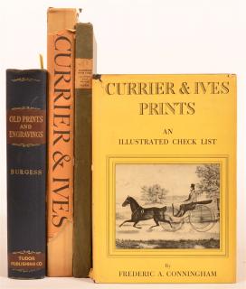 Appraisal: vols Books on Currier Ives Prints Peters Clipper Ship Prints