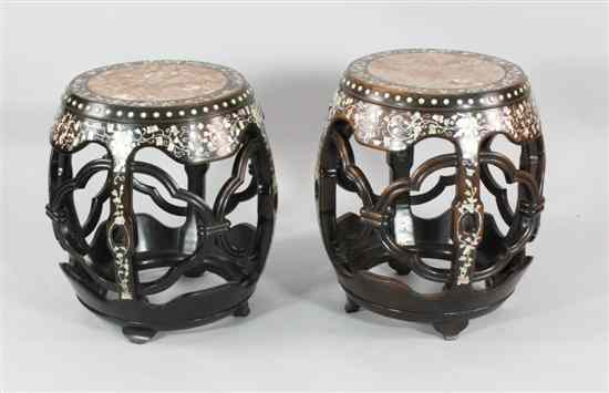 Appraisal: A near pair of late th century Chinese mother of